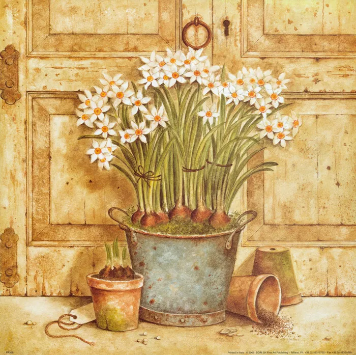 唯美复古花卉艺术挂画