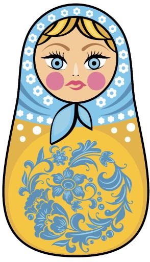 俄罗斯套娃 PNG免抠(589x1024)