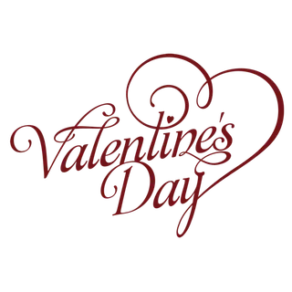 情人节线条字母