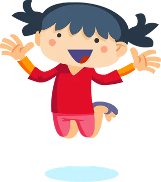 女孩卡通人物简笔