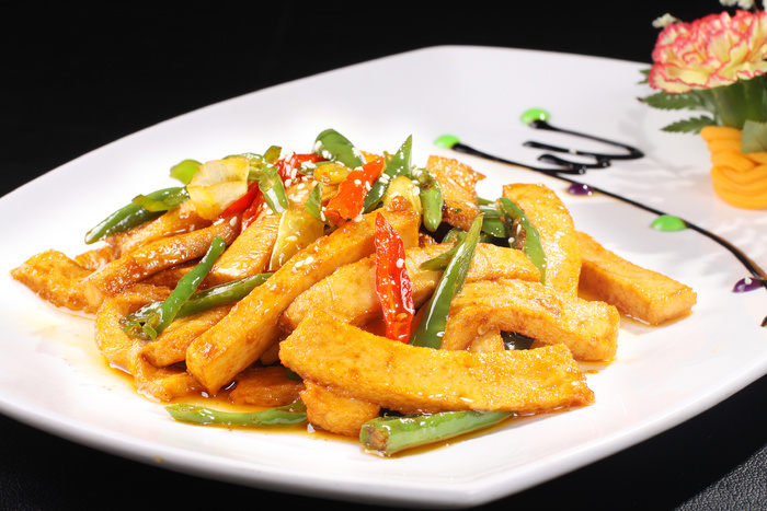 小炒脆豆腐 (3)
