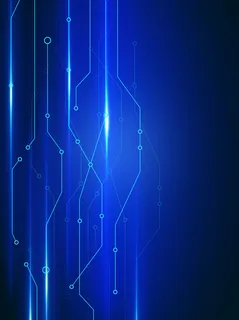 蓝色元宇宙渐变背景