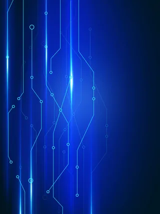 蓝色元宇宙渐变背景