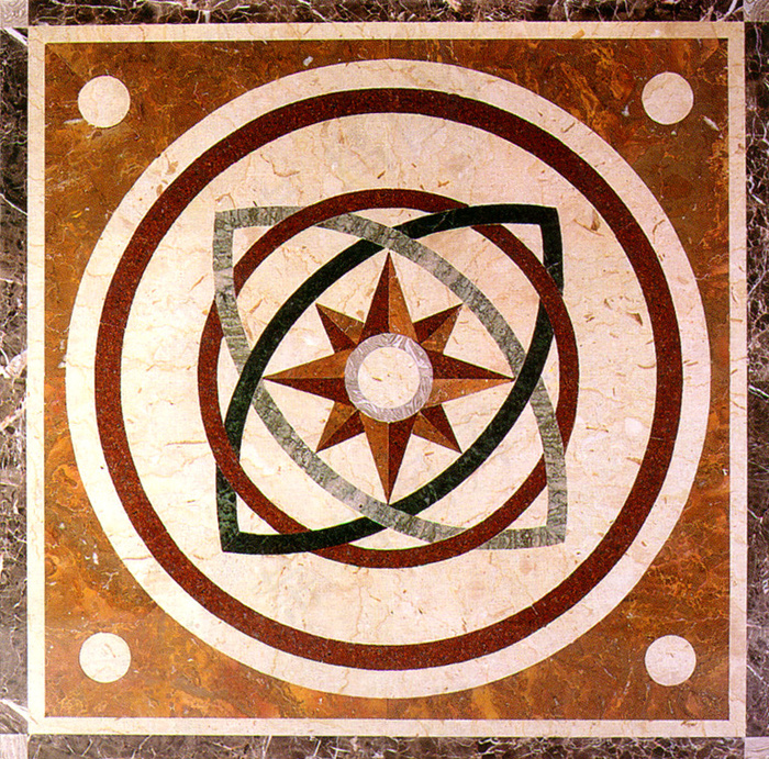 地面拼花瓷砖装饰拼花图案