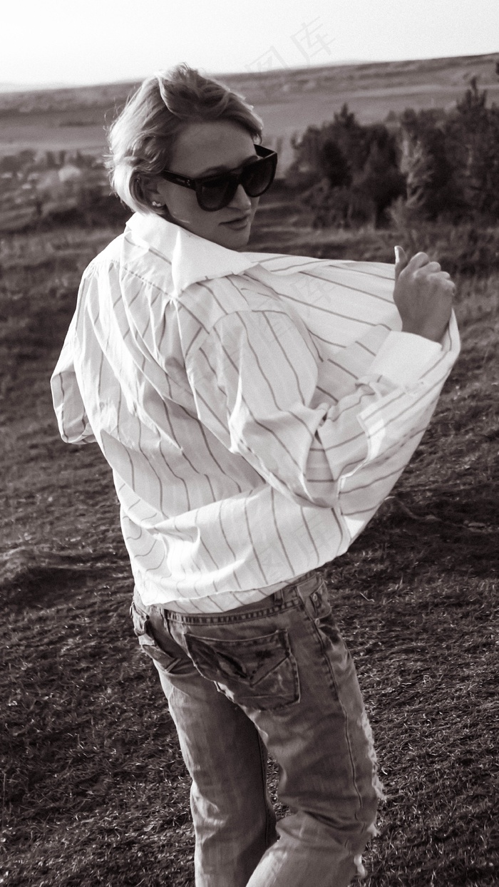 中性风欧美美女图片