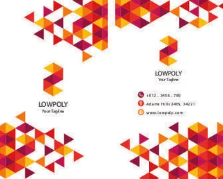 精美国外名片设计模板矢量素材