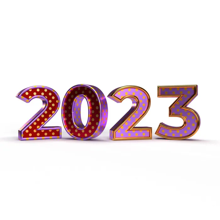 紫色2023年免抠素材psd模版下载