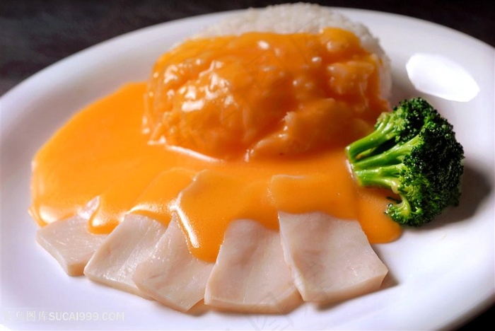 中华美食捞饭野菌捞饭实拍摄影图中华美食