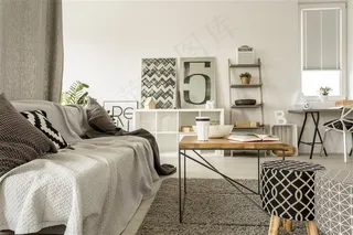 简洁客厅装修效果高清图片