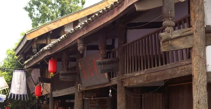 四川成都西来古镇风景图片