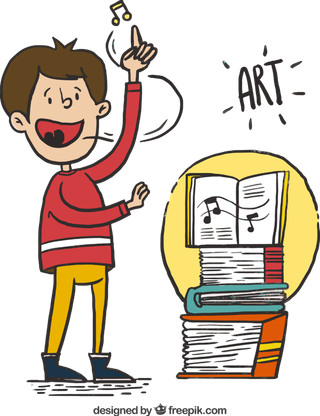 卡通 素材 人物 动画 插图