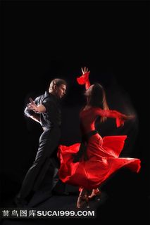 跳舞的男人女人高清图片