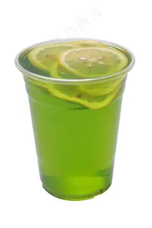薄荷柠檬绿冷饮图片