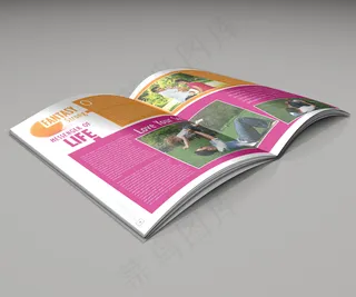 智能模板-杂志、画册