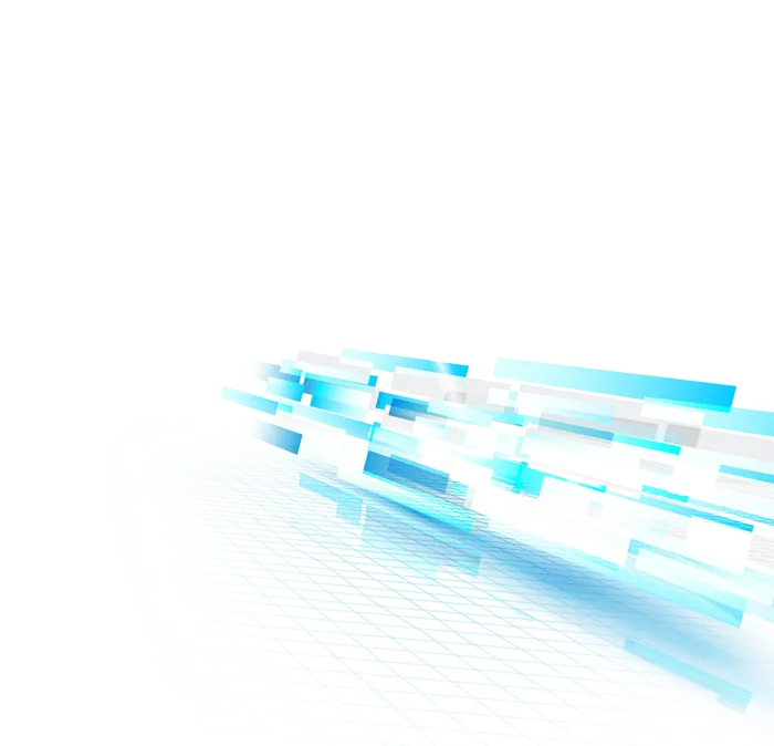 蓝色菱形交汇渐变科技kv主视觉