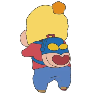 蜡笔小新可爱动画人物免扣素材