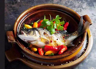 麻辣剁椒鱼头中国美食辣椒