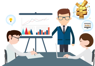 商务会议经济分析增值业务开展