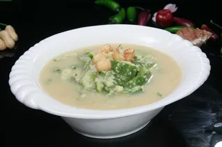 浓汤金米煮丝瓜22元