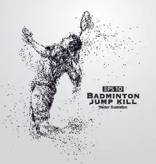 矢量科技动感粒子元素EPS运动人物动物点状创意矢量科幻设计素材 矢量科技动感粒子元素EPS运动人物动物点状创意矢量科幻设计素材