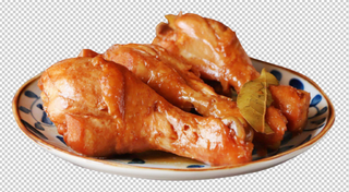 卤鸡腿免扣素材