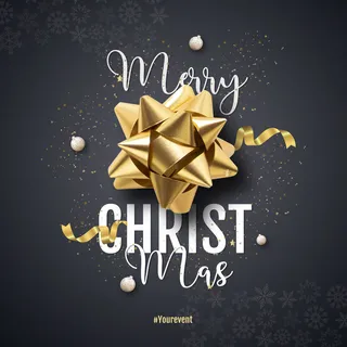 圣诞节快乐黑色玄关