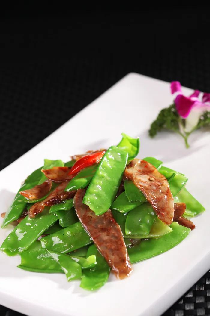 R02554兰豆炒腊肉 (3)