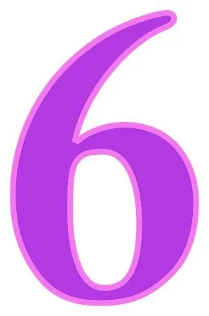 数字 6免抠(298x451)