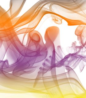 不规则彩色渐变曲线图片