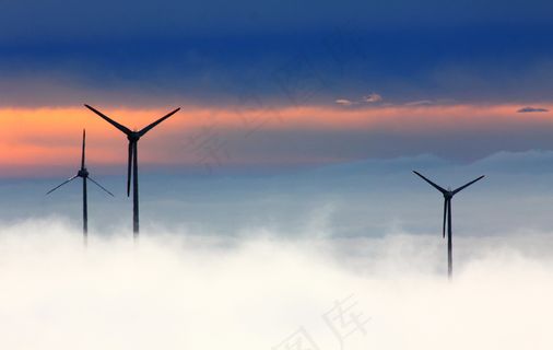 发电风车图片