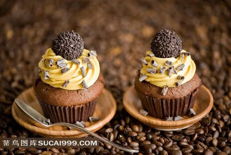 超多超美味的纸杯蛋糕高清摄影大图
