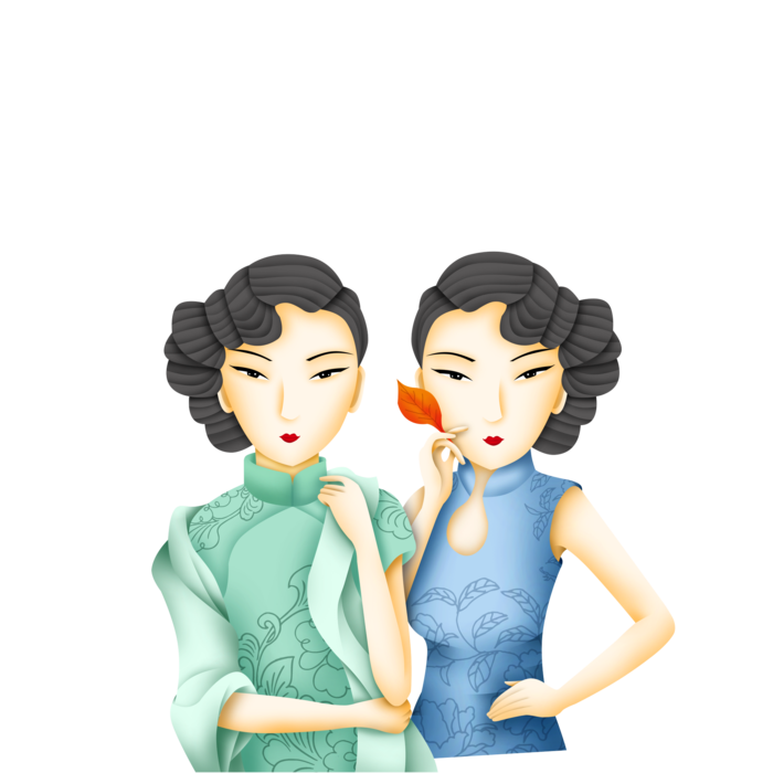 传统旗袍美女 (67)