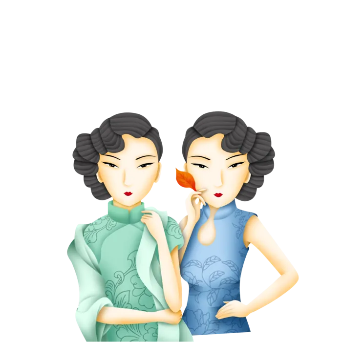 传统旗袍美女 (67)