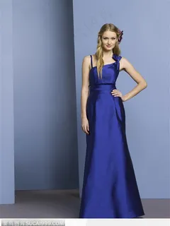 欧美晚礼服时装秀－－蓝色晚礼服