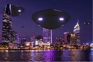 元宇宙世界风景天空背景墙