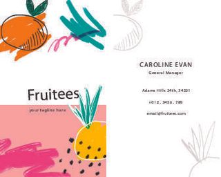 精美国外名片设计模板矢量素材