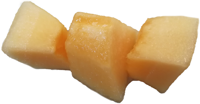 哈密瓜鲜果果切免抠摄影元素素材