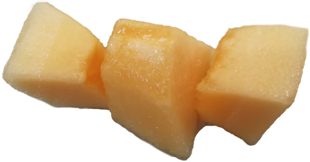 哈密瓜鲜果果切免抠摄影元素素材