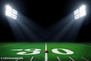 宏大的足球场场地高清图片