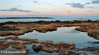 湖畔美景风景画壁纸