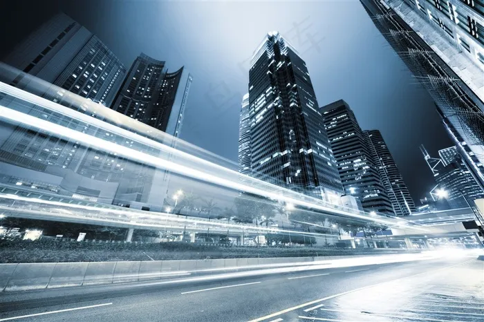 唯美的城市高楼大厦