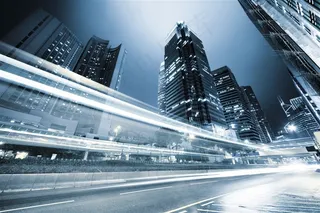 唯美的城市高楼大厦