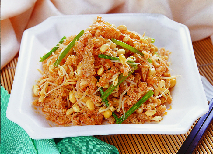 豆芽面筋  10元