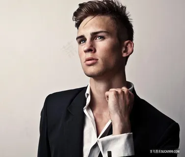 模特男士型男商务人士 模特男士型男商务人士