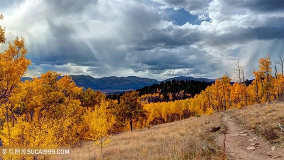 天空美景秋季风景画壁纸