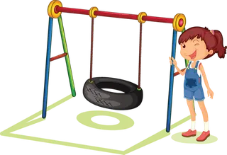 轮胎荡秋千