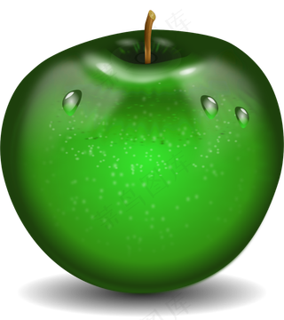 水果坚果鲜水果苹果免抠大苹果