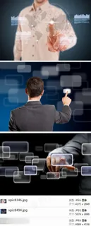 触屏科技背景素材