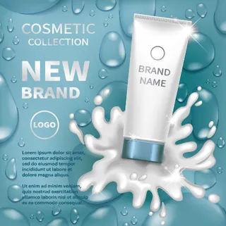 设计广告化妆品素材