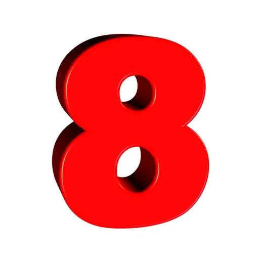 数字 8免抠(720x720)